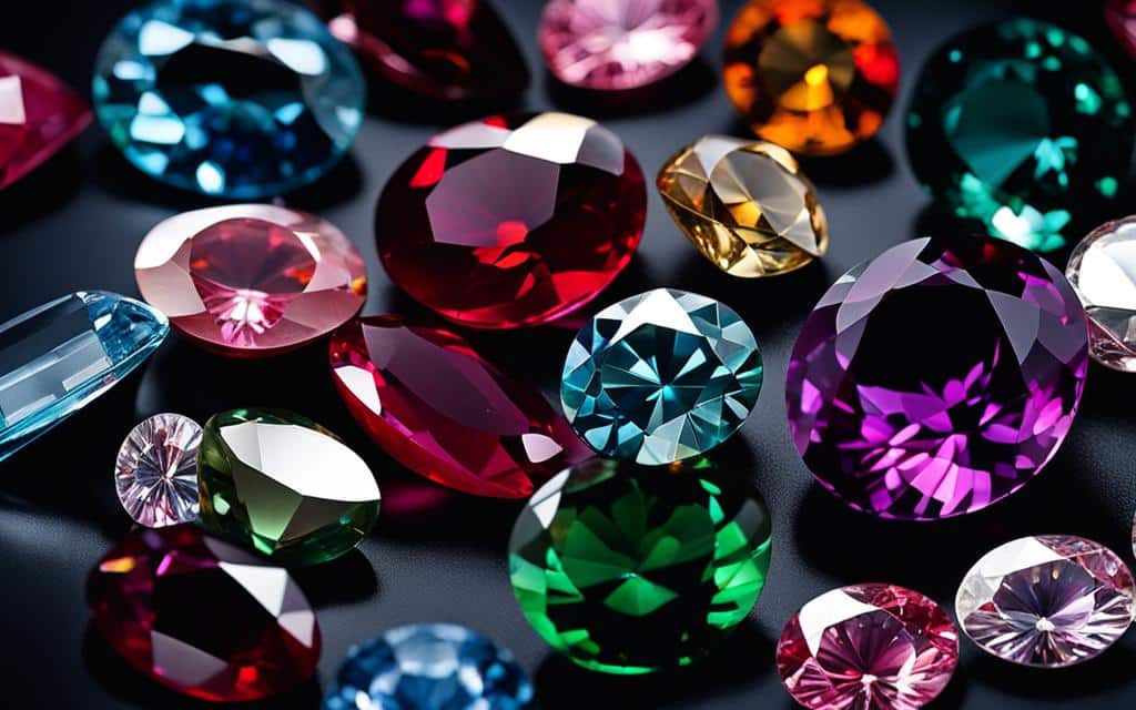 coloured gemstones