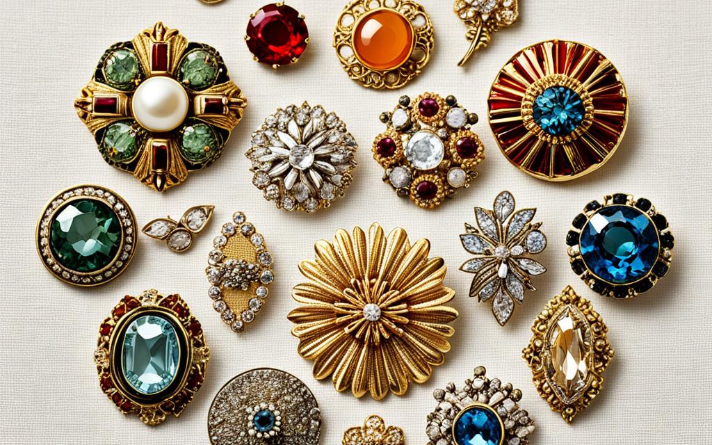 vintage brooches